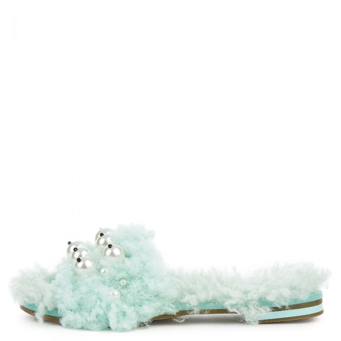 Cape Robbin Women's Evelyn-7 Mint Fury Sandal Mint