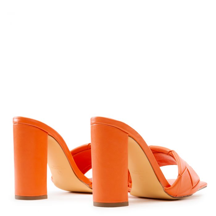 Mable-1 High Heel Sandals Orange
