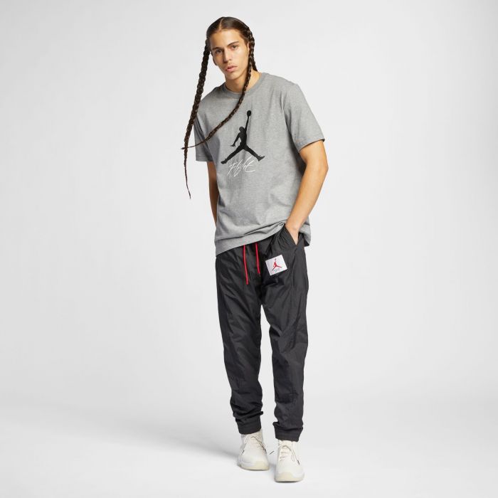 Jordan Jumpman Flight T-Shirt Carbon Heather/Black