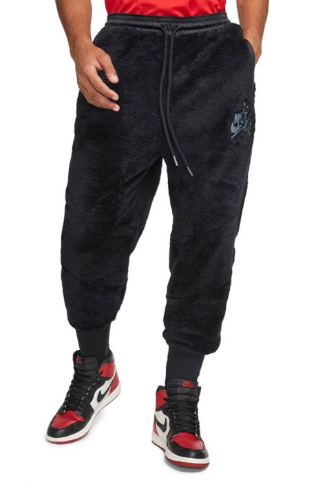 sherpa lined mens joggers