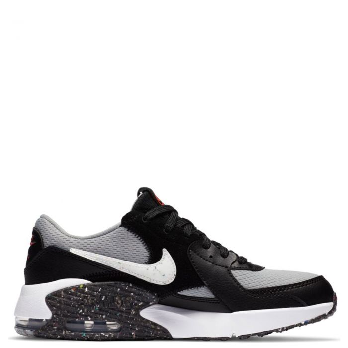 (GS) Air Max Excee SE Black/White-LT Smoke Grey-Bright Crimson