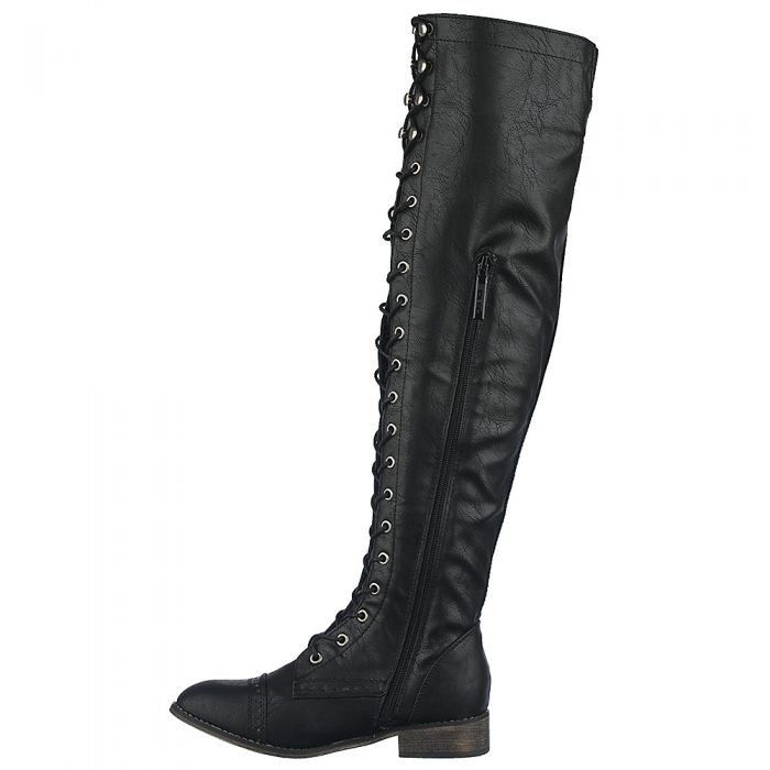 SHIEKH thigh-High Boot Clayton-91 CLAYTON-91/BLK - Shiekh