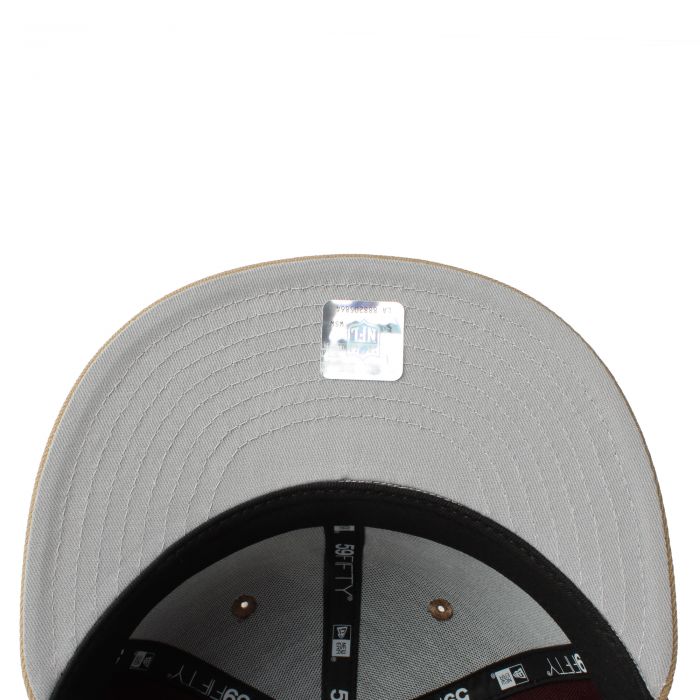 NEW ERA CAPS San Francisco 49ers Maroon 59Fifty Fitted Hat