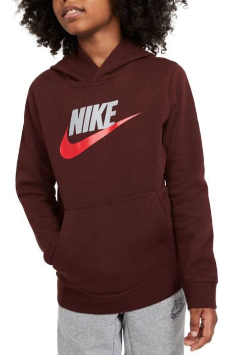 nike pullover hoodie burgundy