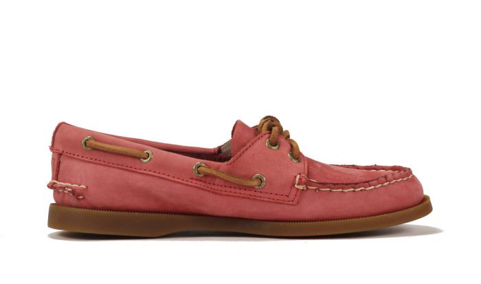 Sperry Topsider for Women: A/O Washed Red Boat Shoe Red