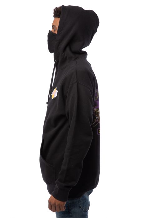 black lakers showtime hoodie