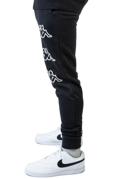 Logo Arsyx Sweatpants Black-Beige-Black Smoke