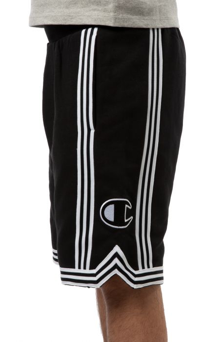Reverse Weave Basketball Shorts Black