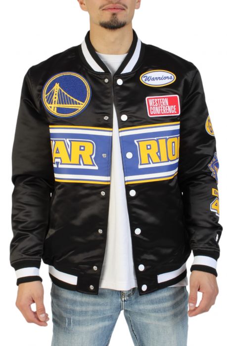 Golden State Warriors All-Star Game Jacket  Black