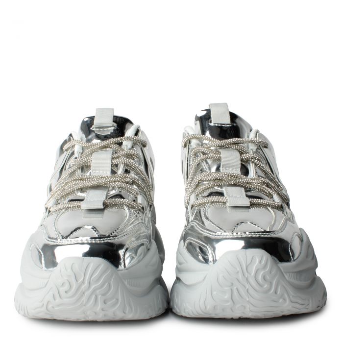 Darcy Platform Sneaker Silver