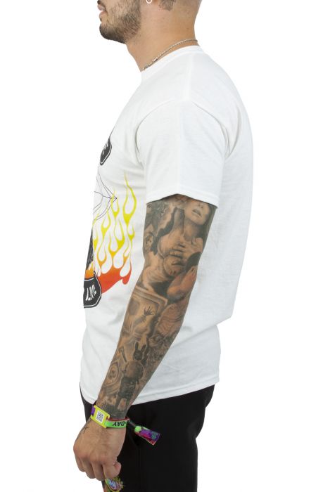 Live To Ape Tee White