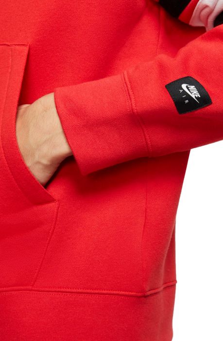 Sportswear Air Full-Zip Hoodie University Red/White/Black/White