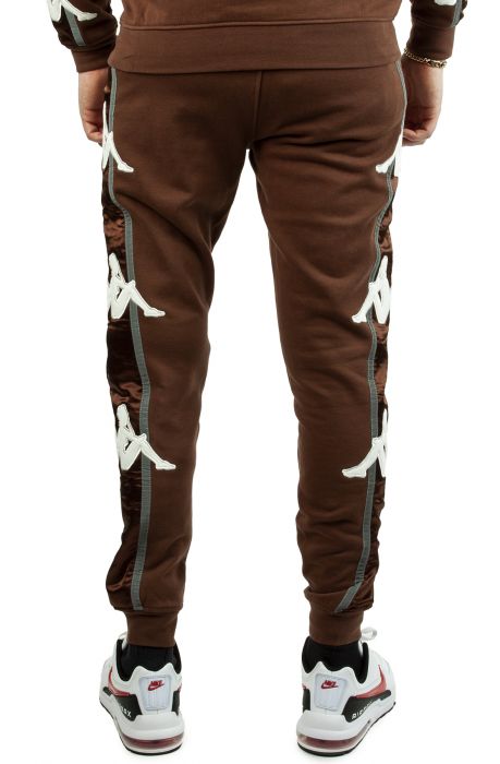 Authentic Clint Sweatpants Brown-White3Mreflective-Brown Dk