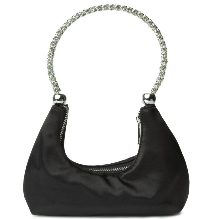 Open Heart Handbag  Black
