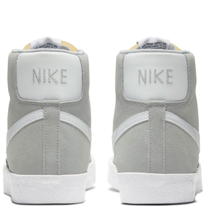 Blazer Mid '77 Suede Lt Smoke Grey/White-White-Black