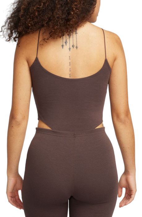 Sportswear Chill Knit Tight Cami Bodysuit Brown
