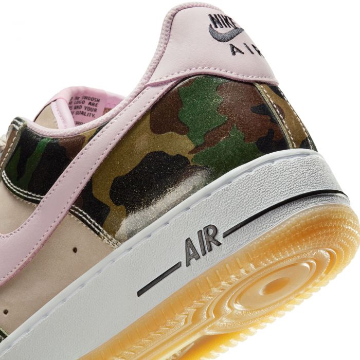 Air Force 1 Low Retro Desert Khaki/Pink Foam-Black-White