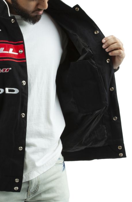 Charger Jacket  Black/White/Red