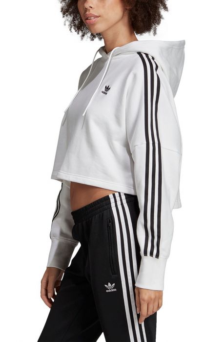 Cropped Hoodie White