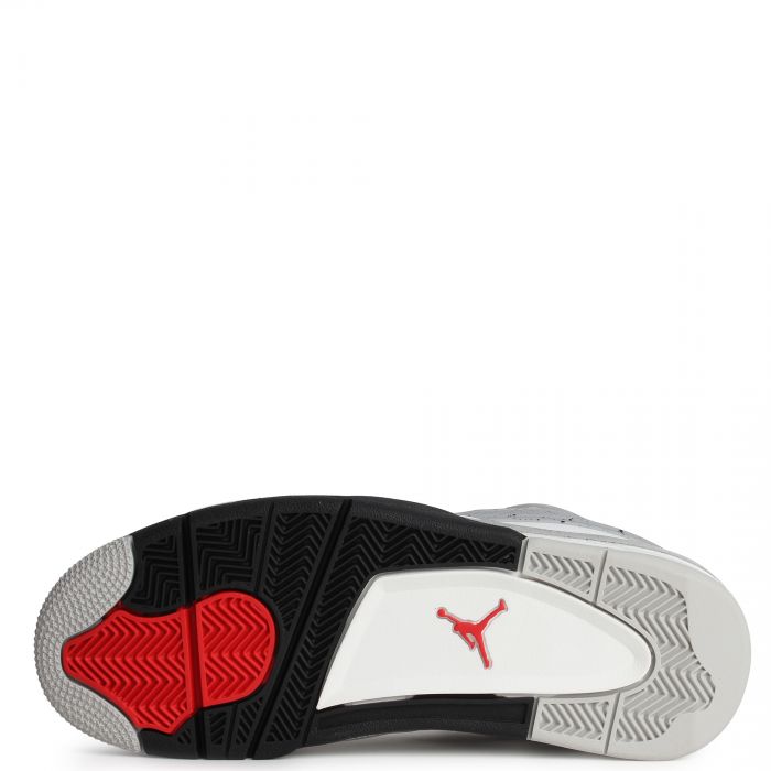 AIR JORDAN 4 RM Summit White/Fire Red-Black-Matte Silver