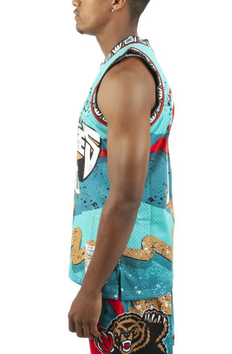 Mitchell & Ness Mike Bibby Vancouver Grizzlies Turquoise 1998/99