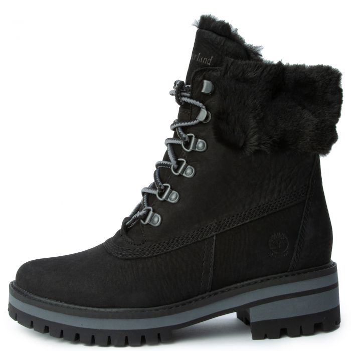 Courmayeur Valley 6'' Waterproof Faux Fur Blk/Black