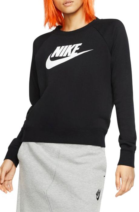 Sportswear Essential Fleece Crew Black/White
