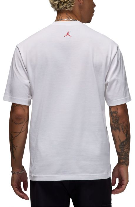 Sneaker Patch T-Shirt White/Varsity Red