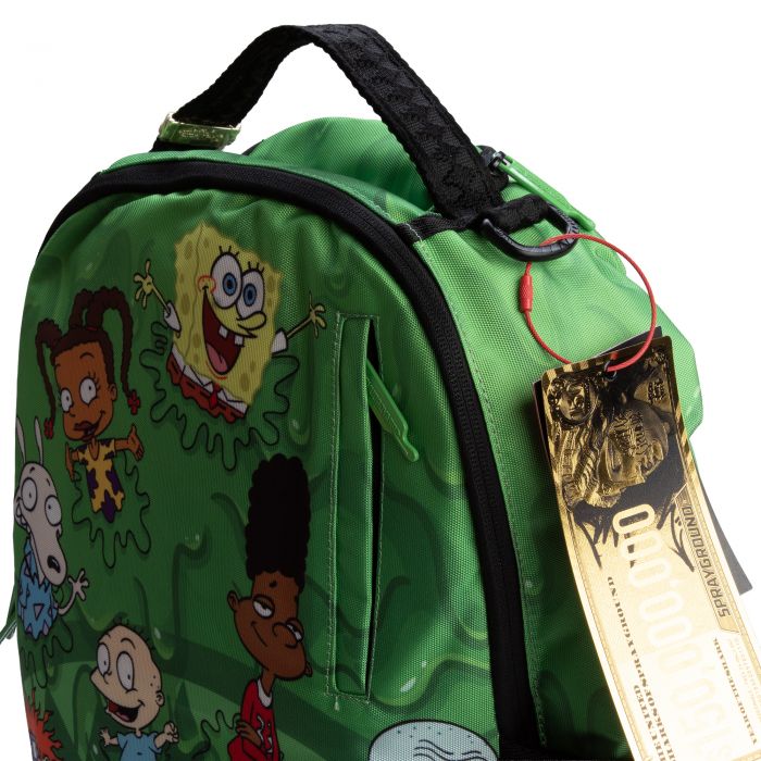 90S Nick Slime Drip DLXR Backpack  Green