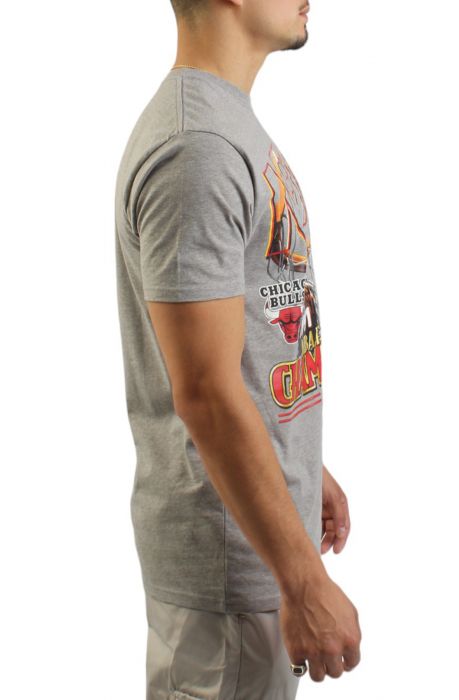 NBA Chicago Bulls Golden Champions T-Shirt  Grey Heather