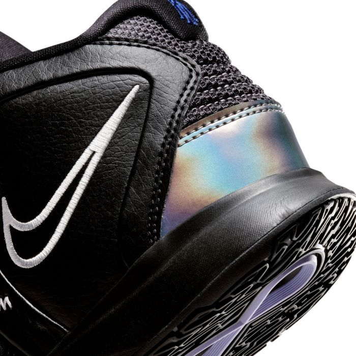 kyrie low 1 black metallic silver