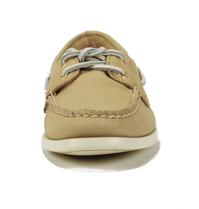 Sperry Topsider for Women: A/O Desert Gold Boat Shoe Tan