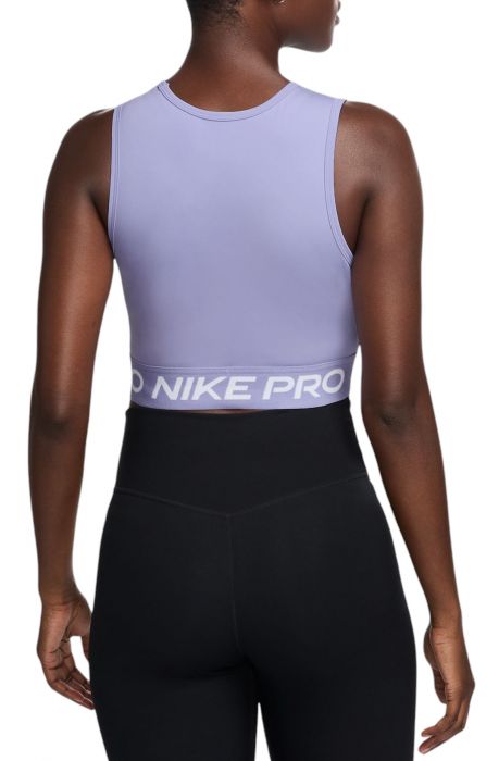 Dri-FIT Cropped Tank Top Lilac Ice/White