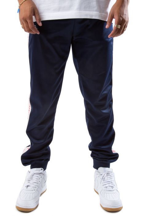 navy kappa pants