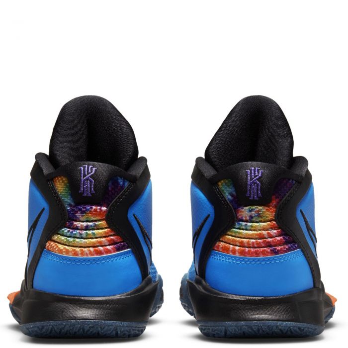 blue and orange kyrie 4