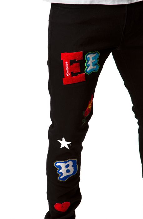 Devin Jeans Jet Black