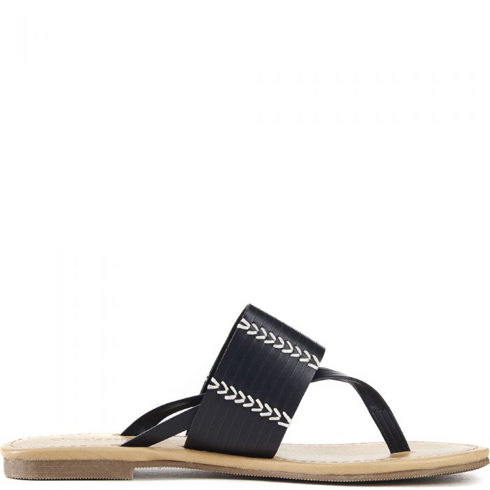 Women's Rattan-S Thong Sandal Black