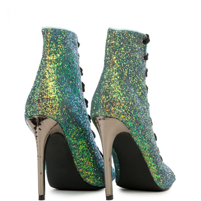 Cape Robbin Olga-99 Women's Blue Bootie Mermaid