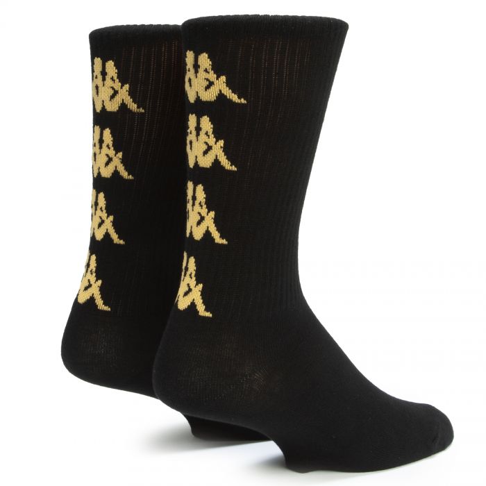 Authentic Amal Socks (1 pack) Black Smoke-Orange Lt