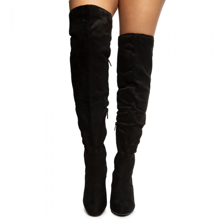 Lepeka-29 Thigh-High Boots Black