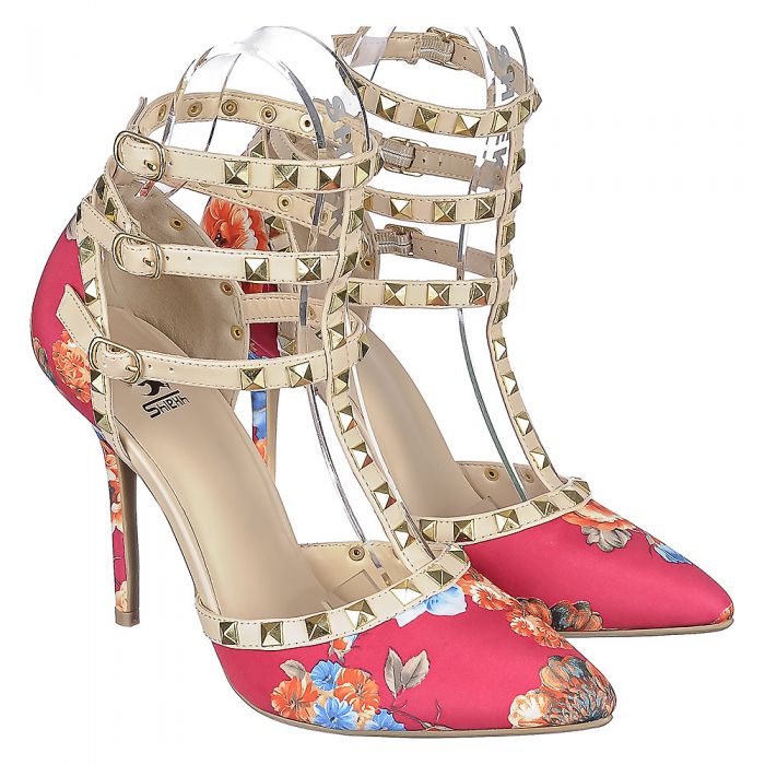 Women's Adora-55N High Heel Fuchsia Floral
