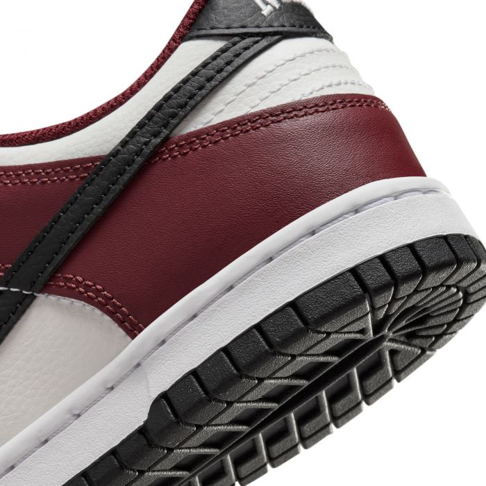 Grade School Dunk Low Dark Team Red/Black-Summit White-White