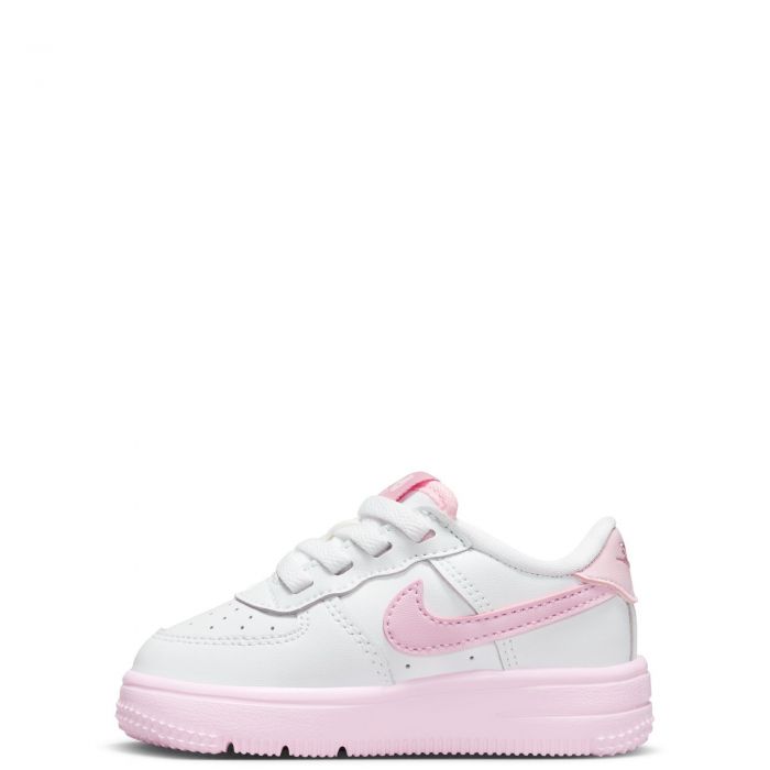 Toddler Nike Force 1 White/Pink Foam- Elemental Pink