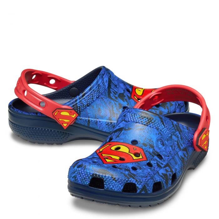Grade-School Superman Classic Clog Multi