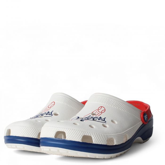 MLB LA Dodgers Classic Clog White/Blue