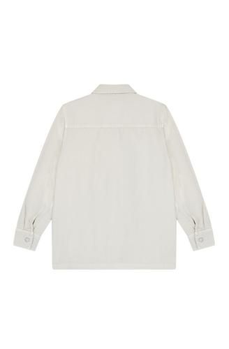 Reyner Overshirt- Bone White  Bone
