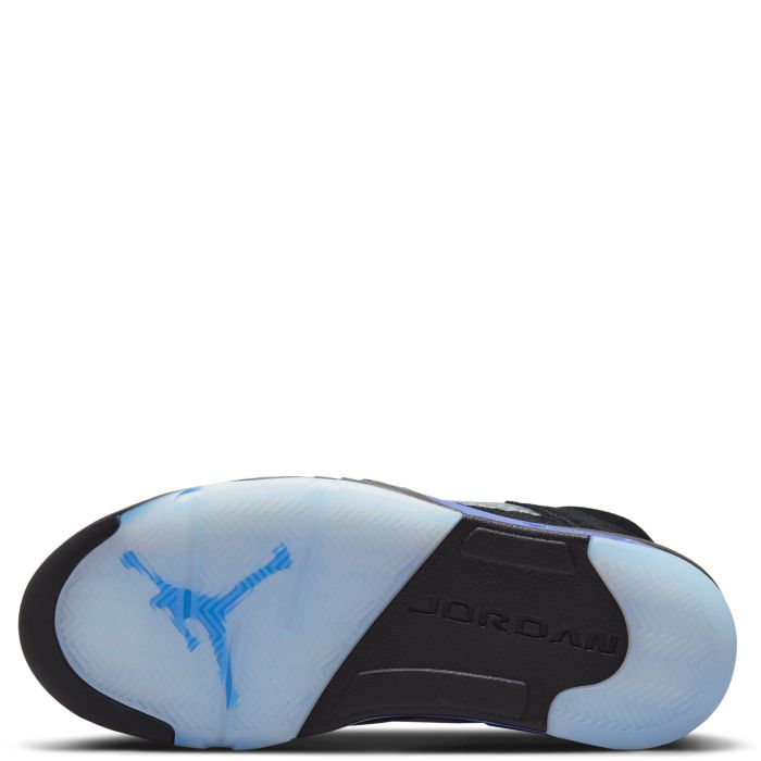 Air Jordan 5 Retro Black/Racer Blue-Reflect Silver