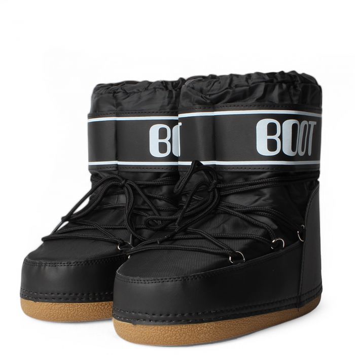 Jupiter-06 Fluffy Snow Boots Blalck