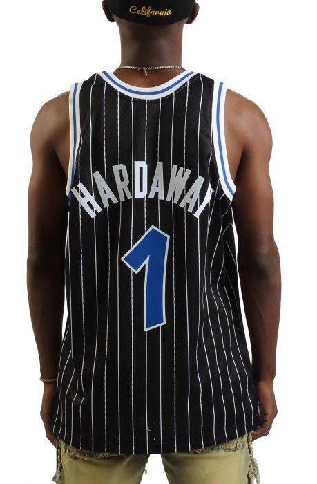 OrlandoMagicペニー　 ハーダウェイMitchell&ness Men's Mitchell & Ness Penny Hardaway Black Orlando Magic