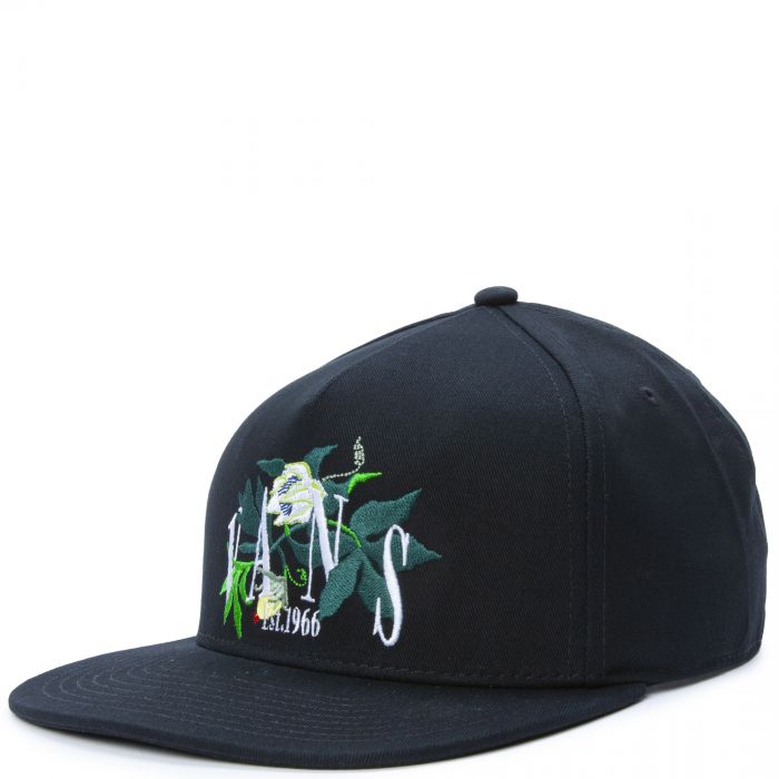 Greenhouse Snapback Hat Black